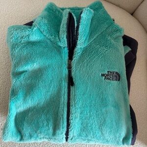 The North Face Teal Fleece Jacket